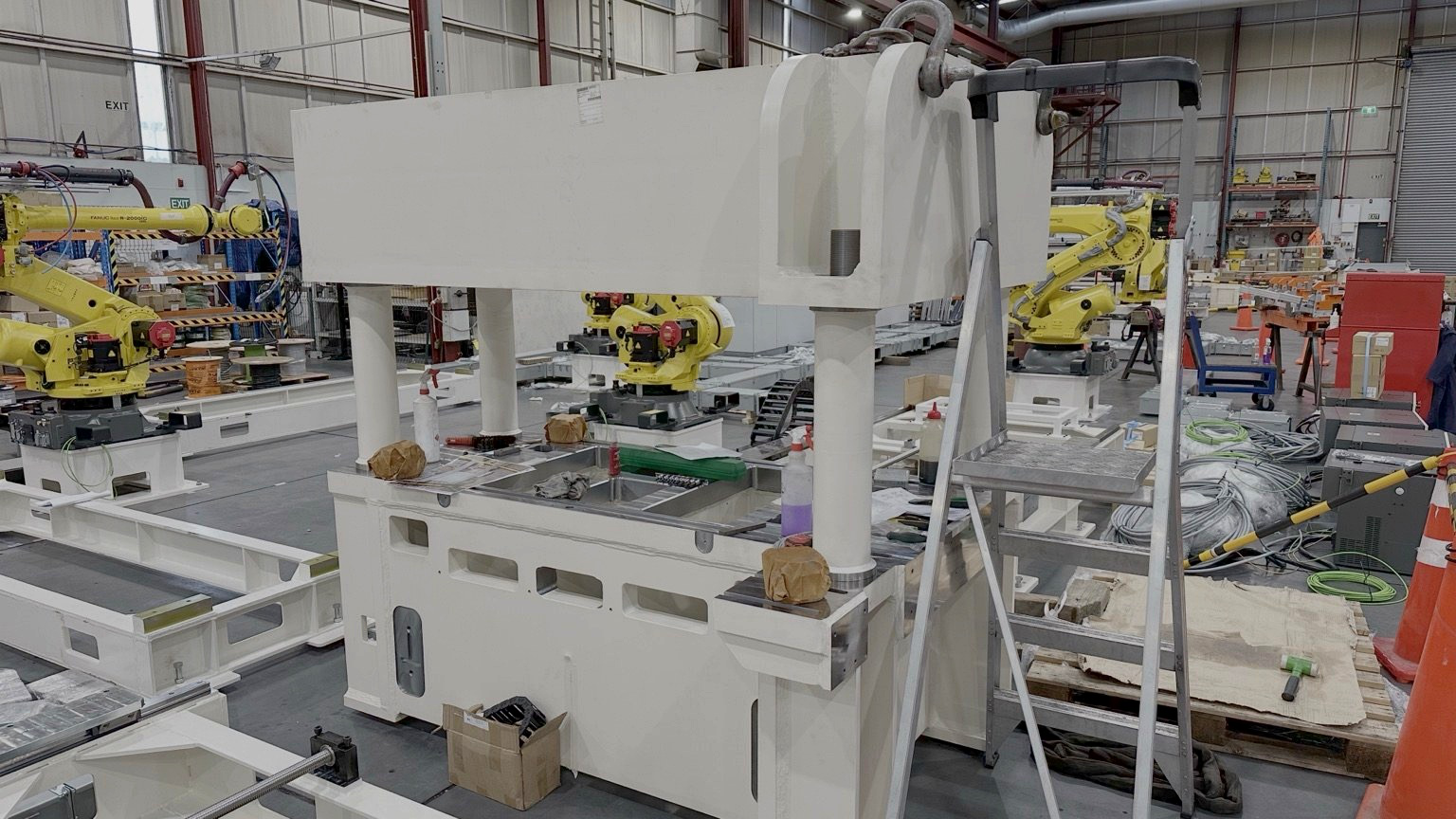200-ton Servo Press Frame project image 3